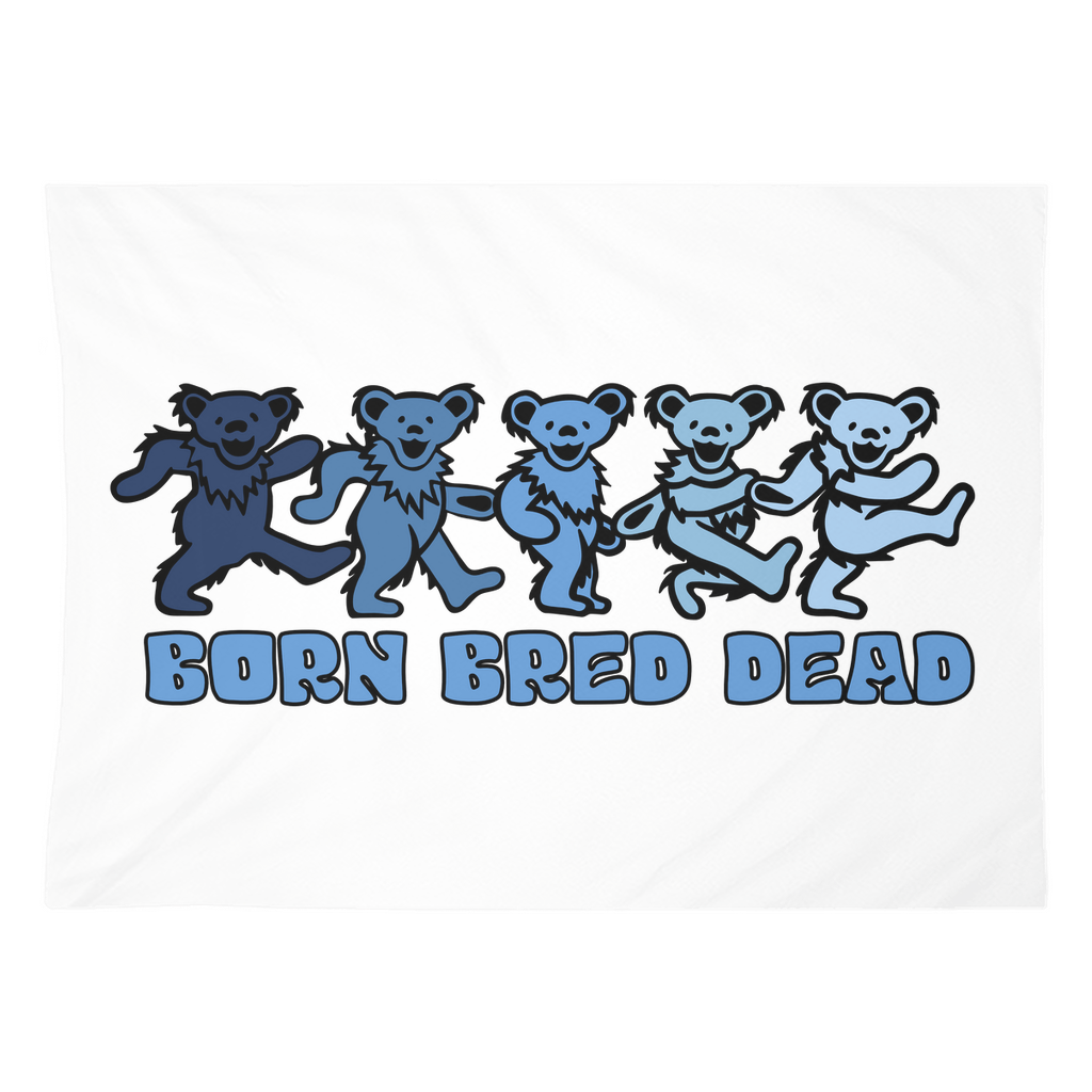 Born Bred Dead Bears Tapestry