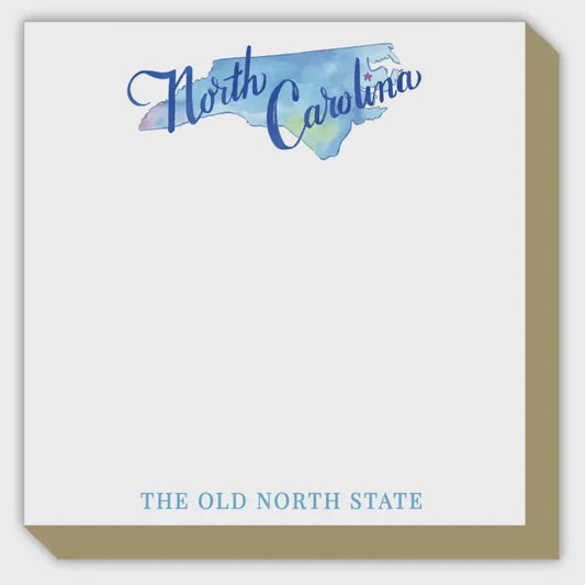 North Carolina Handpainted Icons Luxe Pad