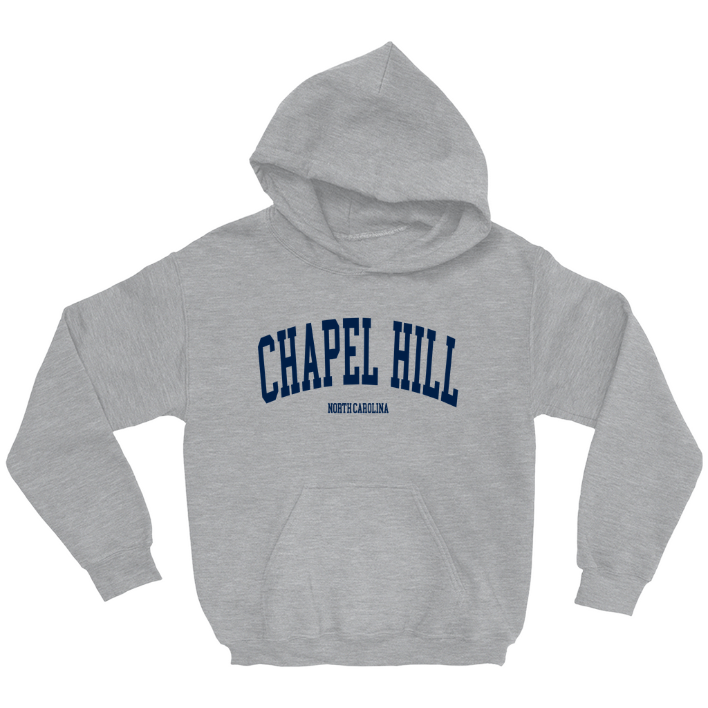 Chapel Hill North Carolina Classic Grey Kid's Hoodie