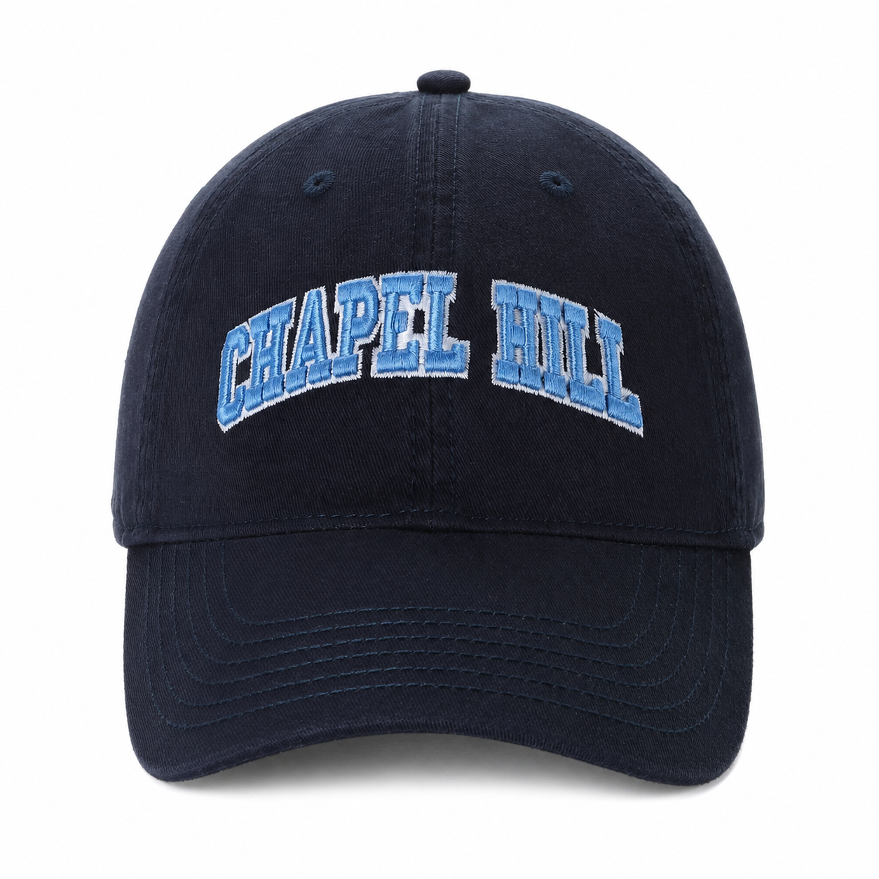 Chapel Hill North Carolina Adjustable Hat in Navy