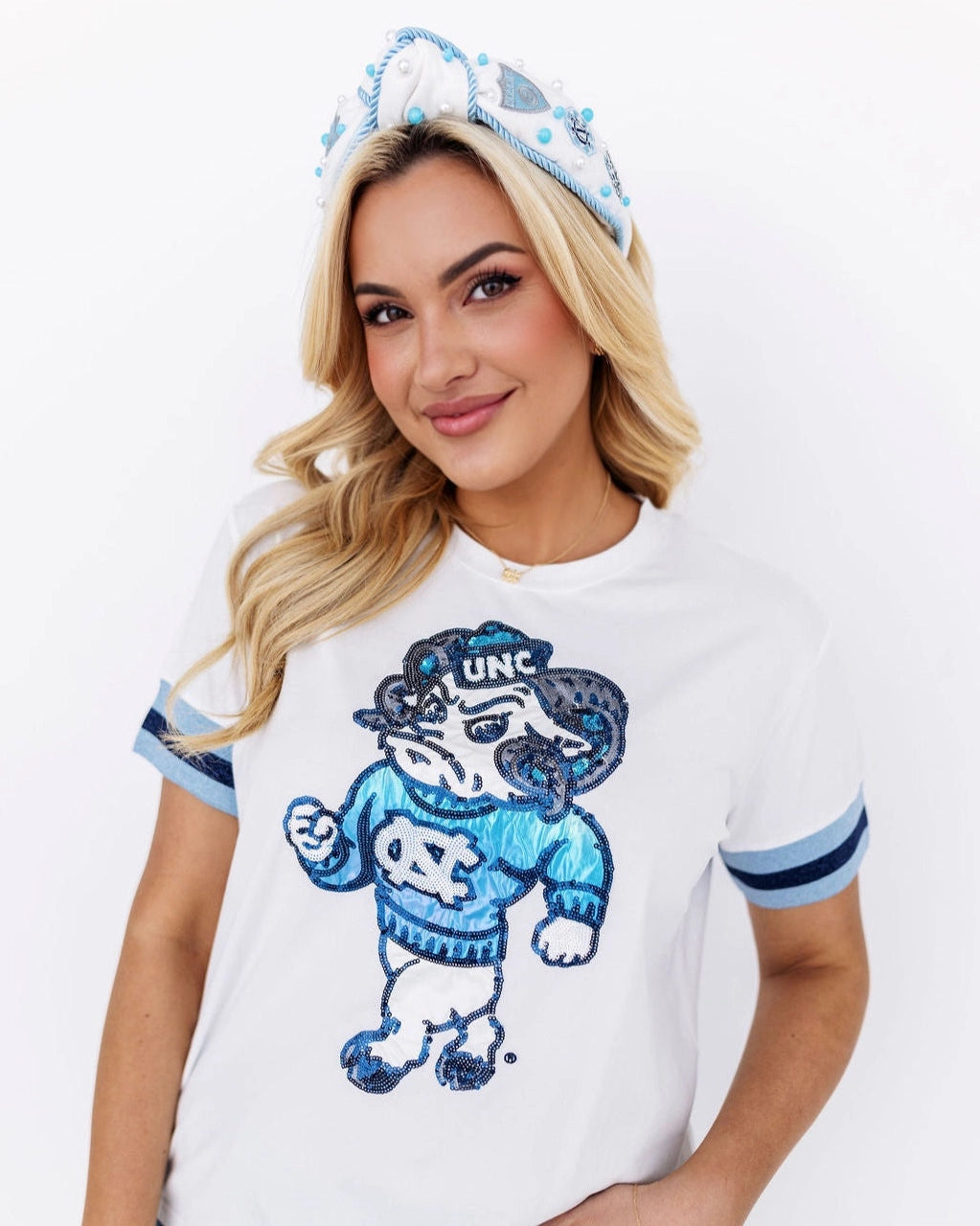 College Vault North Carolina Stud & Necklace Set
