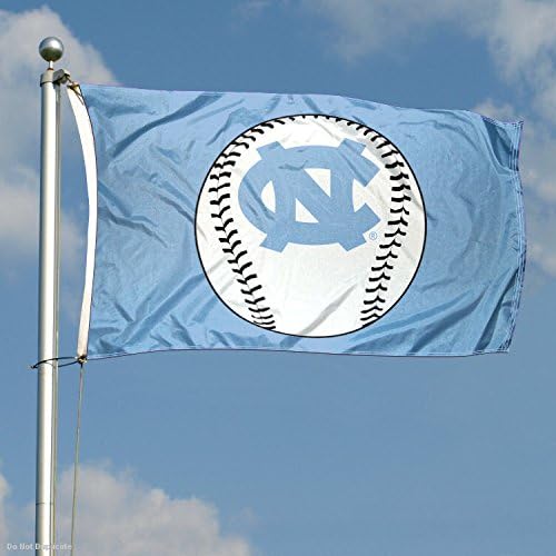North Carolina Tar Heels Sewing Concepts UNC Baseball House Flag
