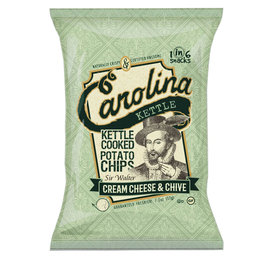 Cream Cheese and Chives Carolina Kettle Chips - 2 oz