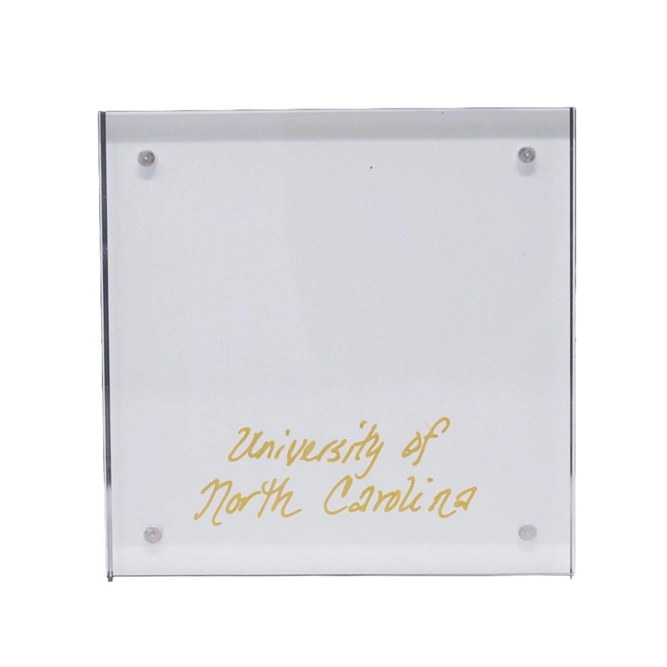 UNC Old Well Acrylic Block 4x4