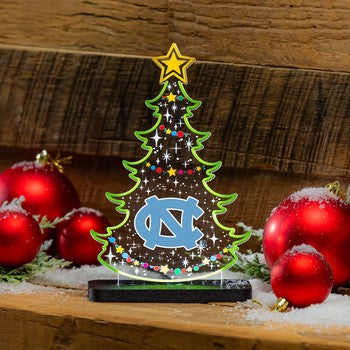University of North Carolina College Holiday Tree Desklite