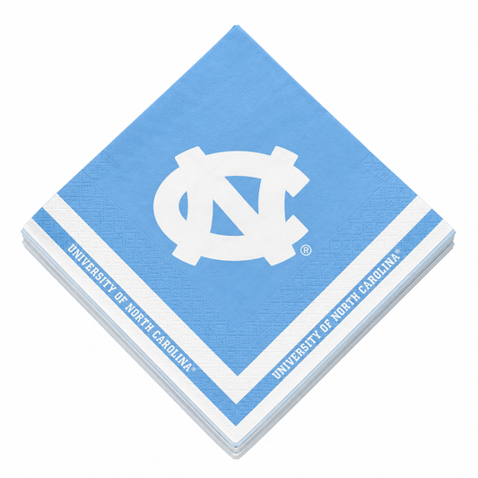 North Carolina Tar Heels Paper Napkins - Main View - Desert Cactus