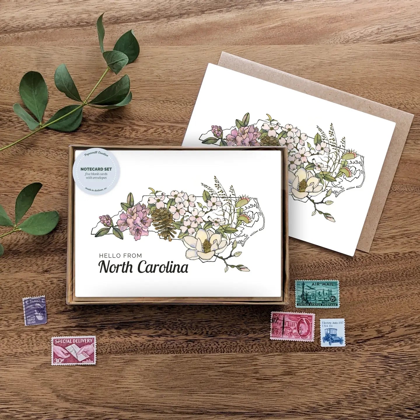 North Carolina Native Plants Notecard Set