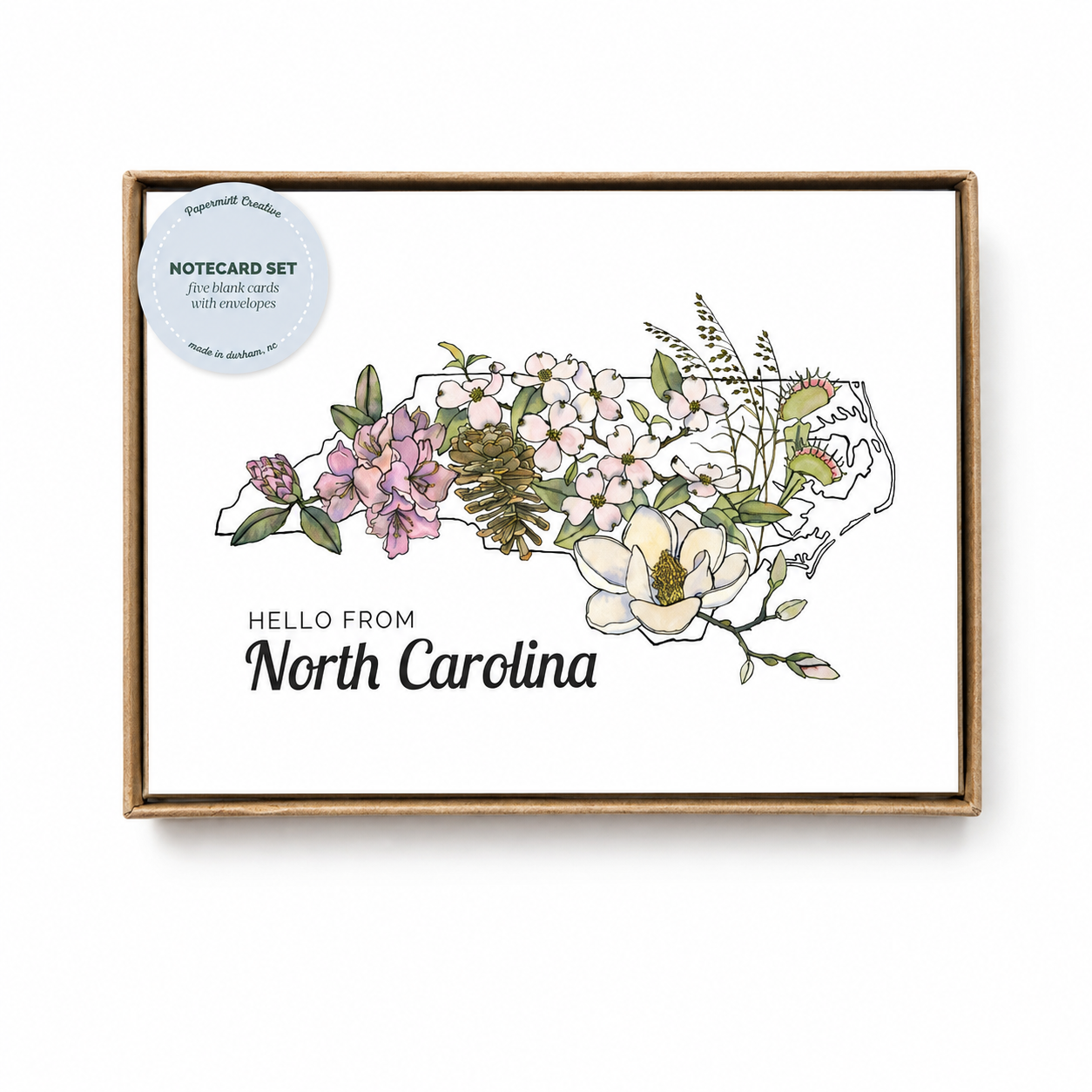 North Carolina Native Plants Notecard Set