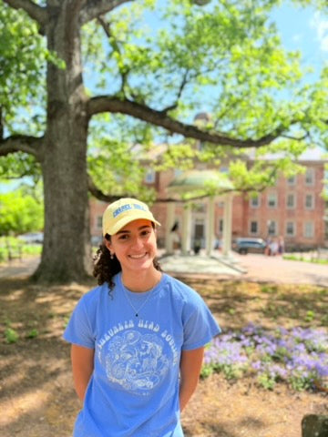 Chapel Hill North Carolina Adjustable Hat in Lemon Yellow