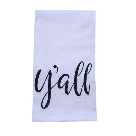 Y'all Tea Towel - Main View - Barrel Down South