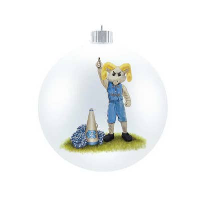 UNC Spirit Glass Ball Ornament