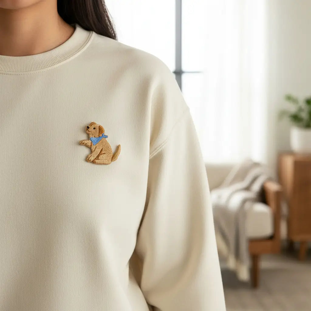 Mix & Match Iron-On Patch–Dog