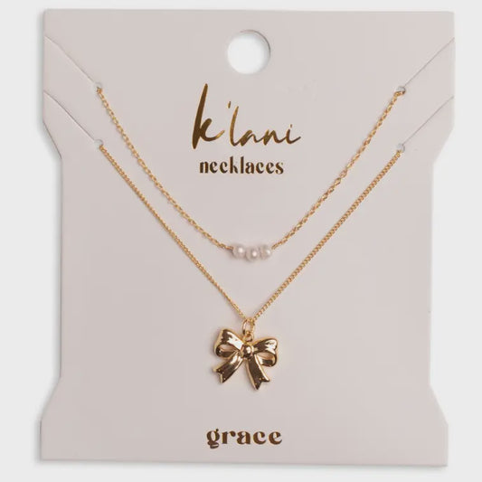 Grace Klani Necklace Set of 2