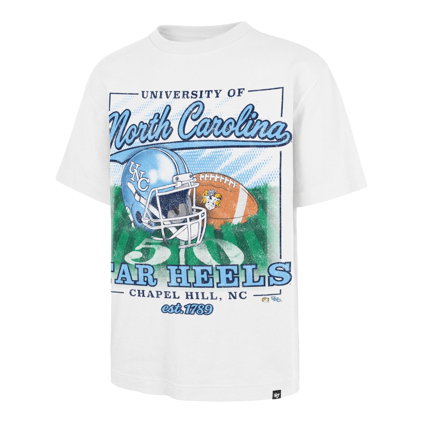 North Carolina Tar Heels Football Foundation Tee by 47 Brand