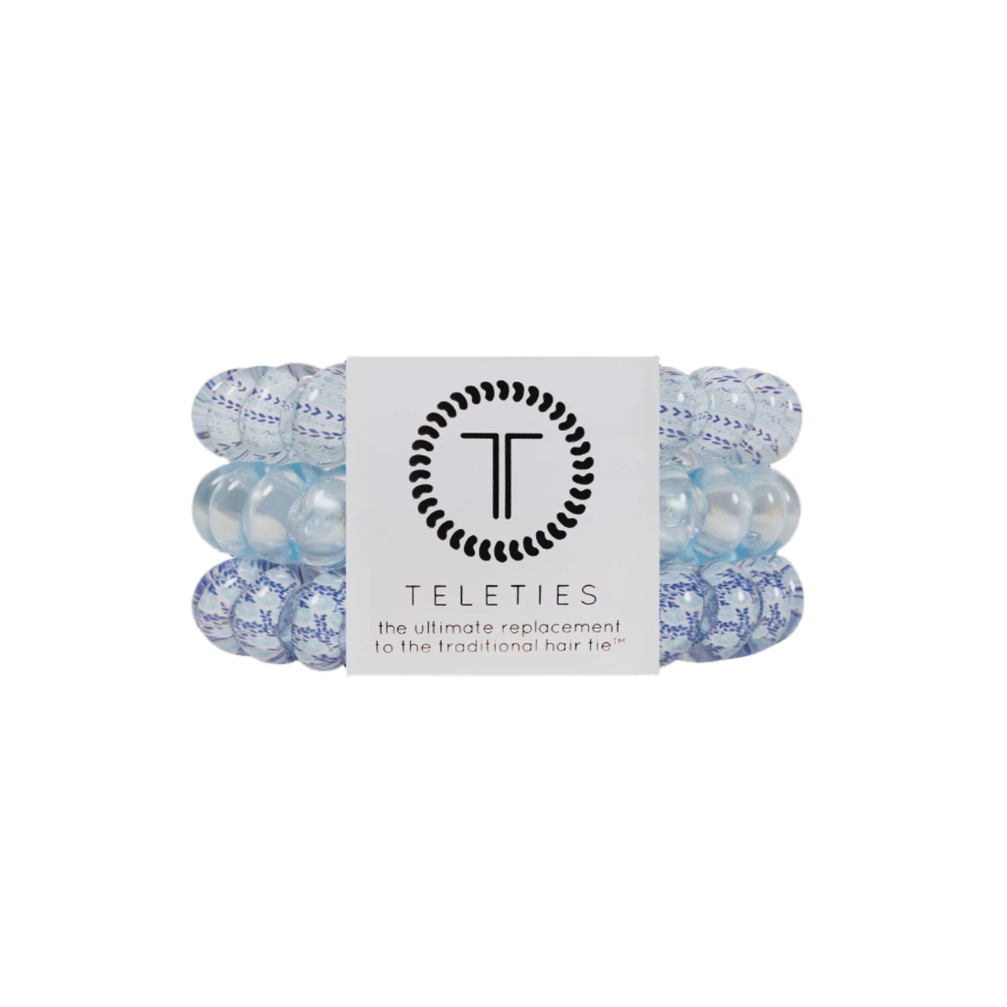 Large TELETIES Hampton Bay Corded Hair Ties