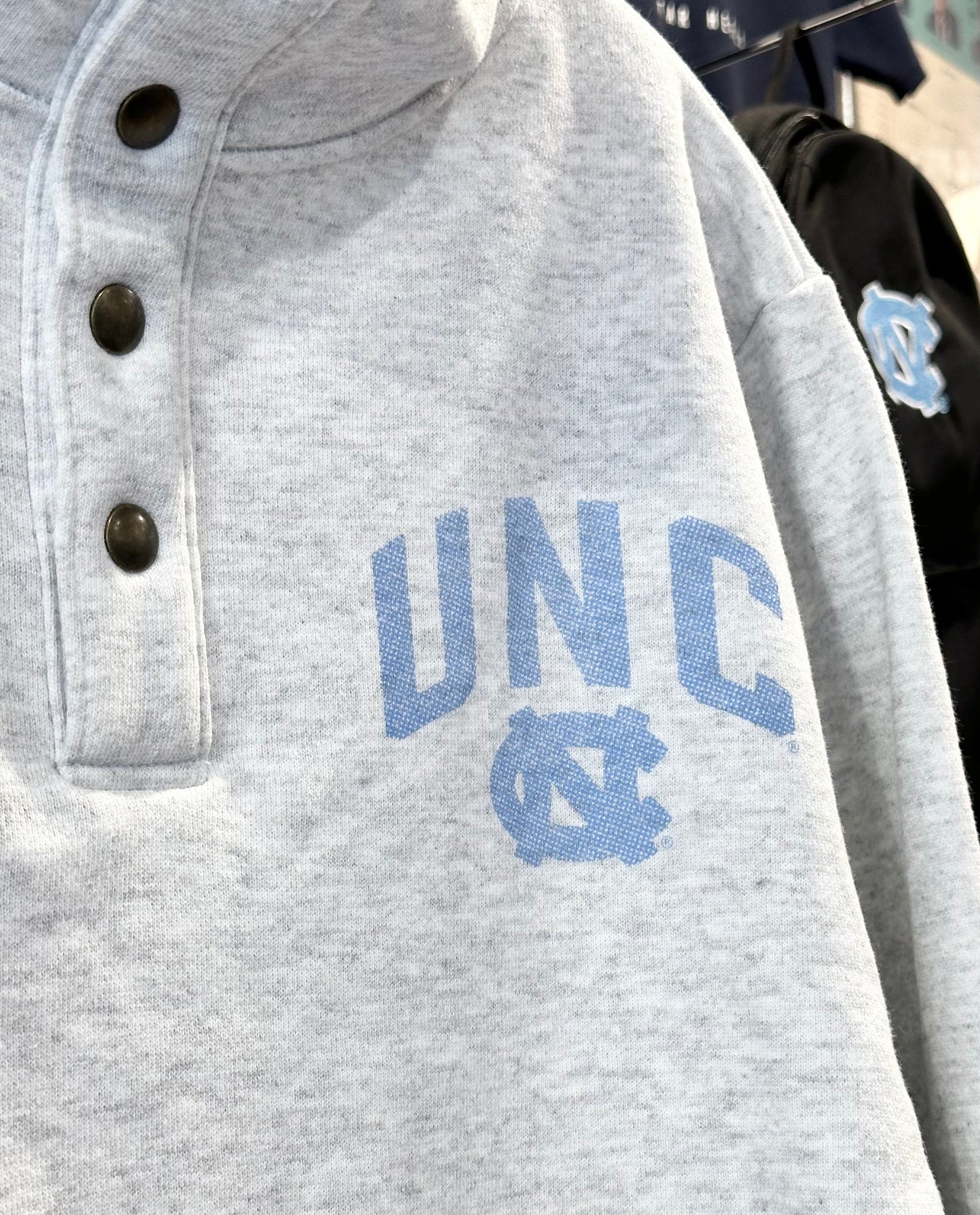 North Carolina Tar Heels 1/4 Snap Up Pullover Jacket