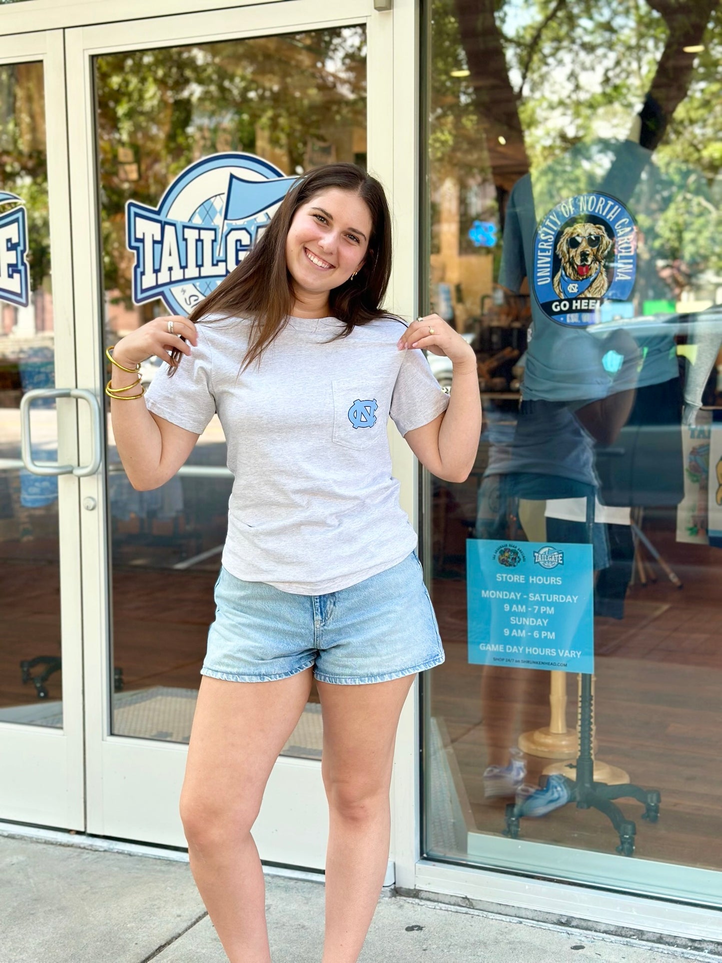 North Carolina UNC Pocket T-Shirt by League