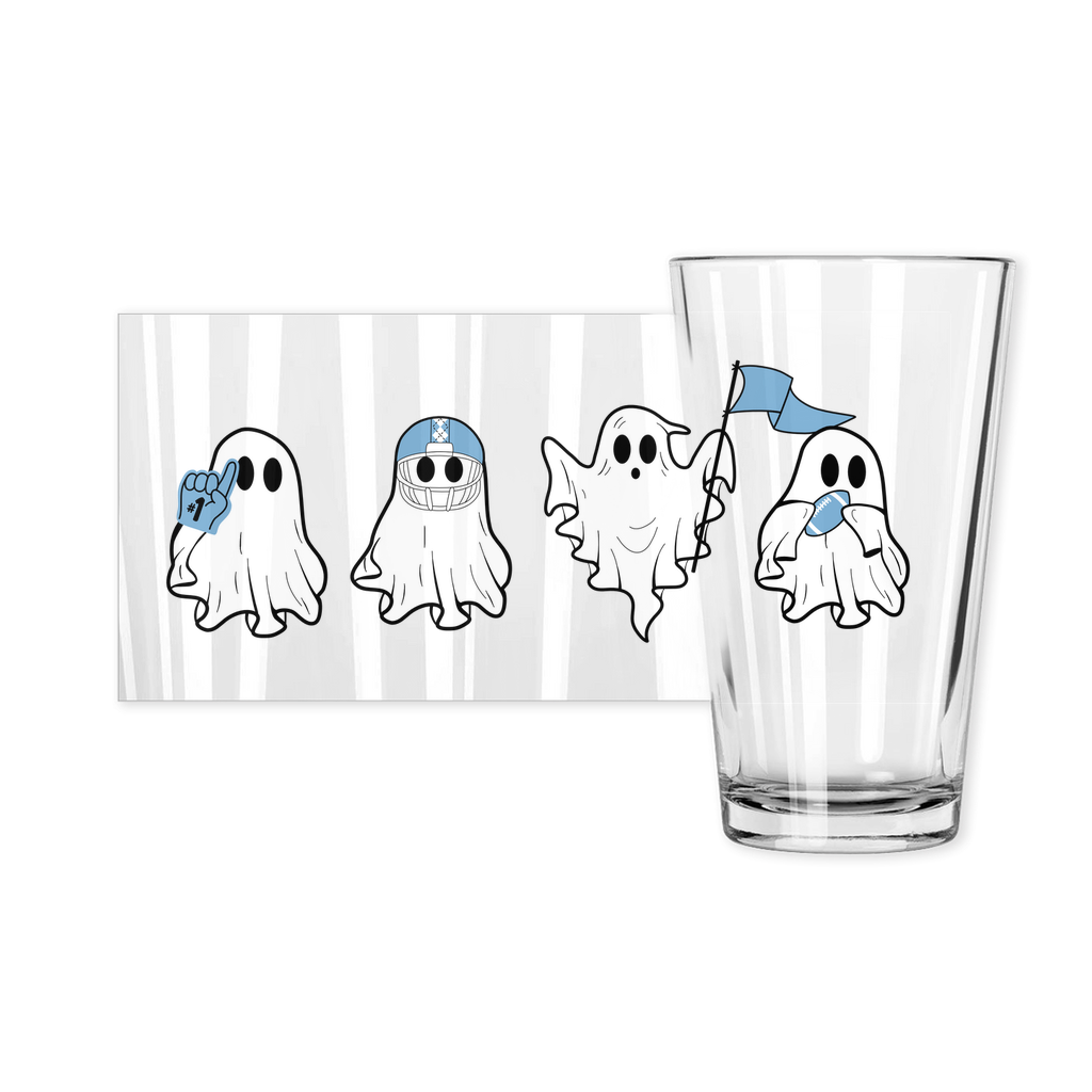 Carolina Fan Ghosts Pint Glass