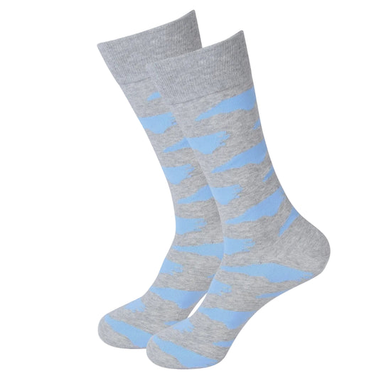 North Carolina Socks in Grey