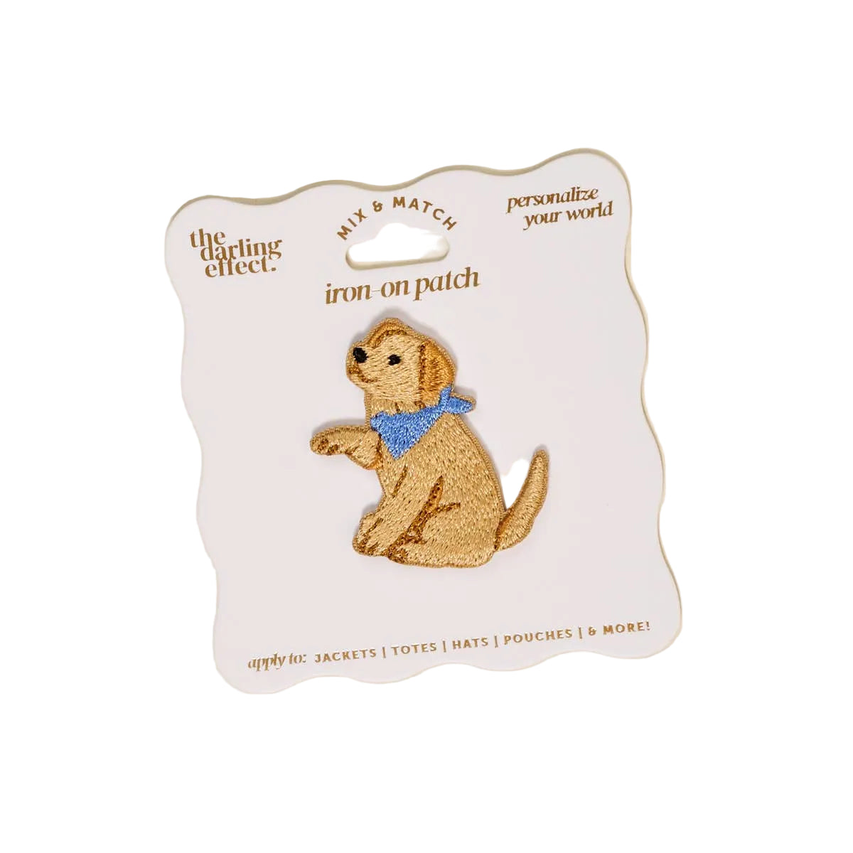 Mix & Match Iron-On Patch–Dog