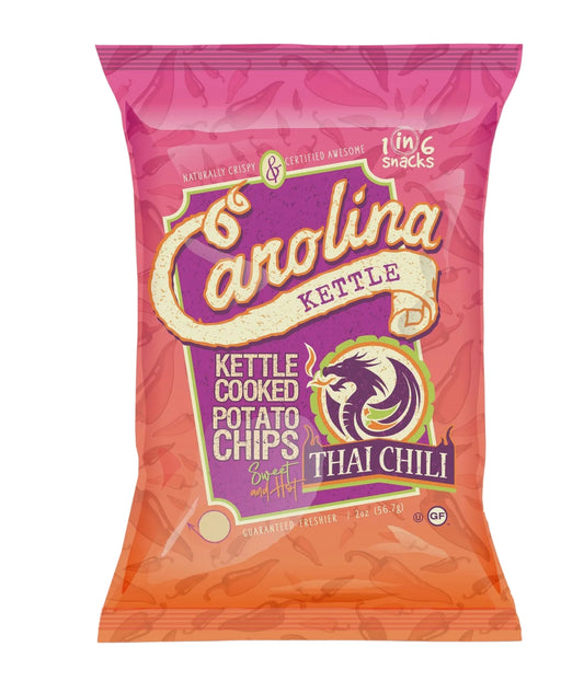 Thai Chili Carolina Kettle Chips - 2 oz