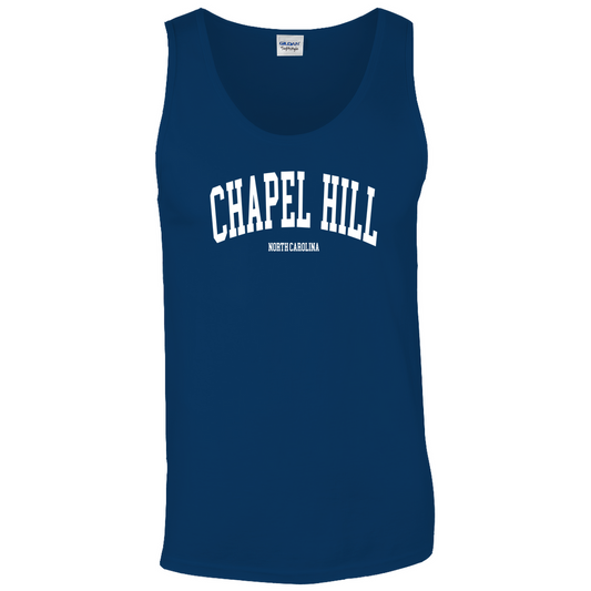 Chapel Hill North Carolina Classic Navy Tank Top