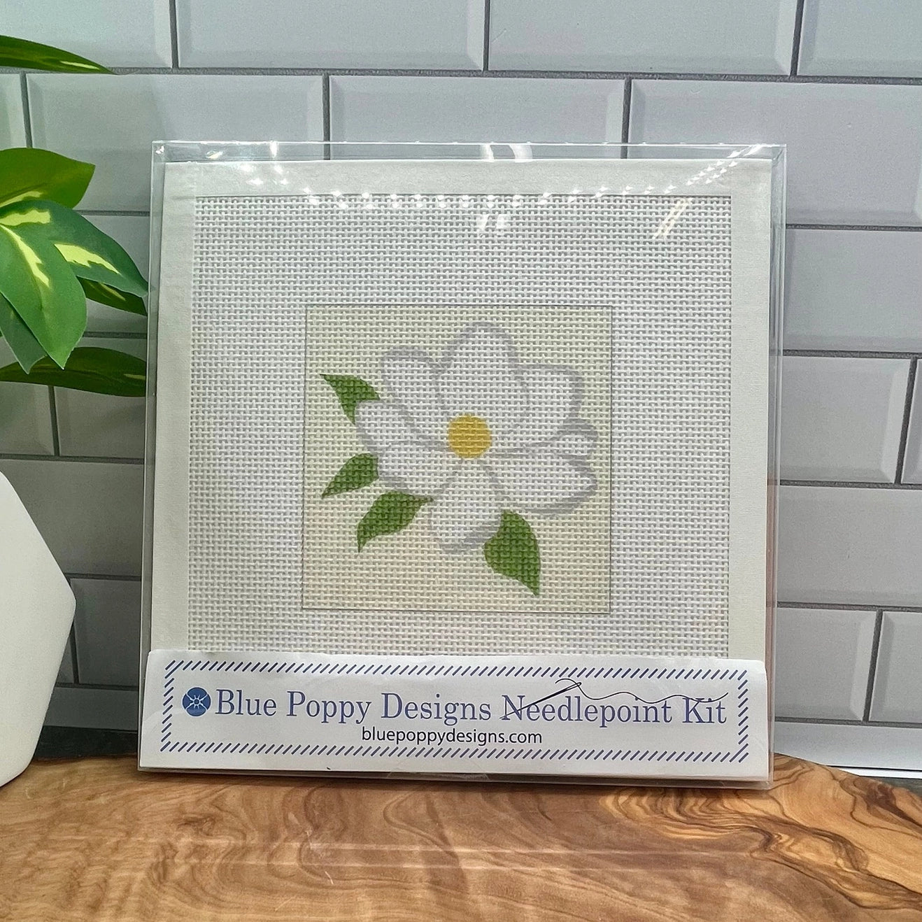 Magnolia Needlepoint Design