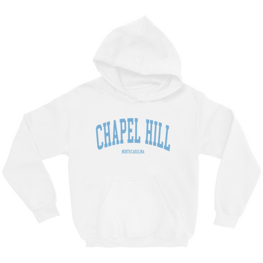 Chapel Hill North Carolina Classic White Kid's Hoodie