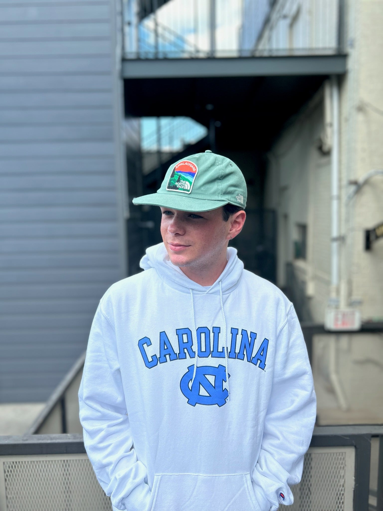 White unc hoodie sale