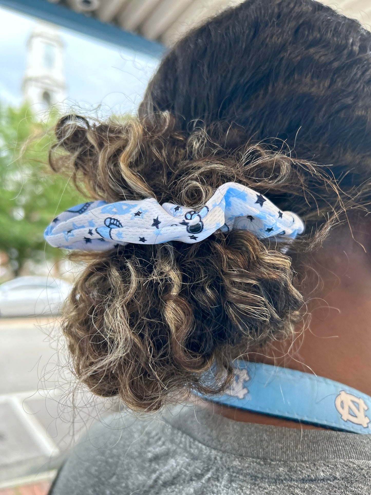 North Carolina Tar Heels Logo Scrunchie by Wee Ones