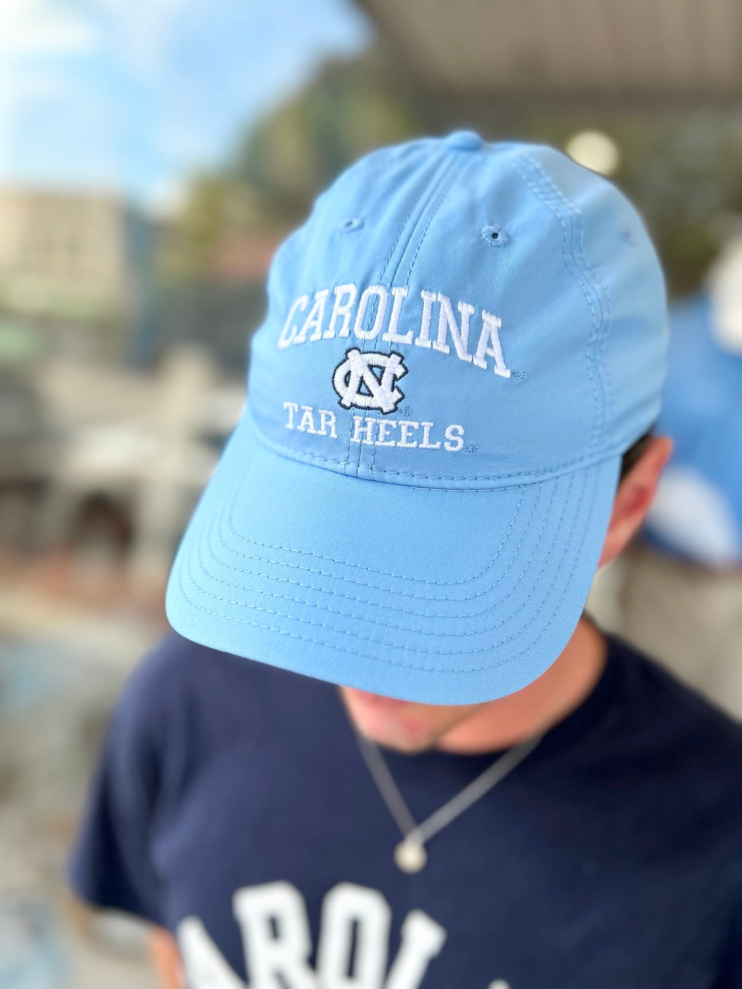 UNC Tar Heels Hat in Carolina Blue Dry Fit Adjustable