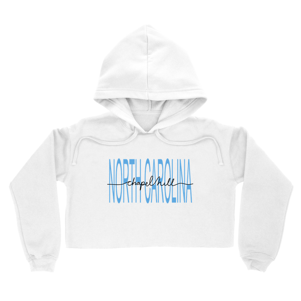 Chapel Hill North Carolina Women's Cropped Hoodie