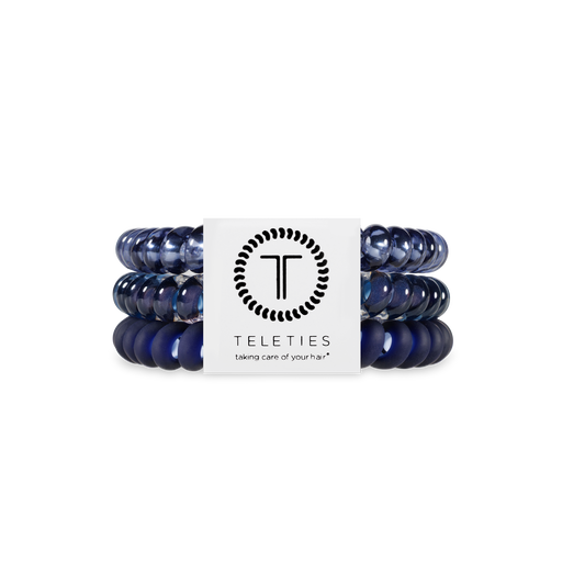 Spiral Hair Coils | Small | Nightfall Navy Hair Ties