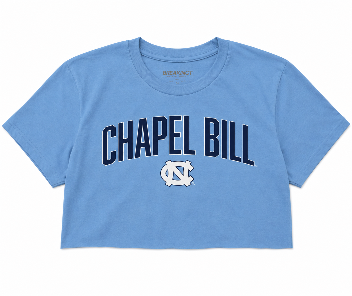 UNC Chapel Bill Cropped T-Shirt by Breaking T