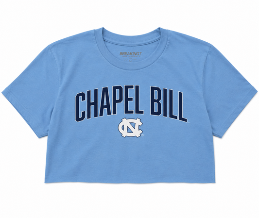 UNC Chapel Bill Cropped T-Shirt by Breaking T - Main View - Breaking T