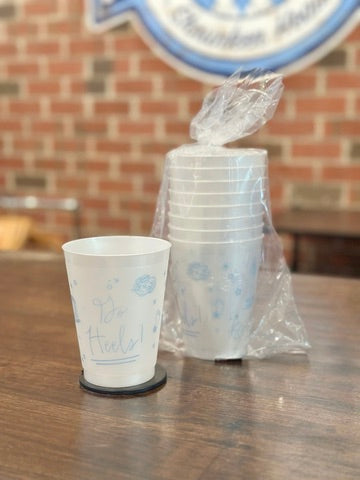 UNC Frosted Flex Party Cup 8 Pack - Main View - Valiant Gifts INC