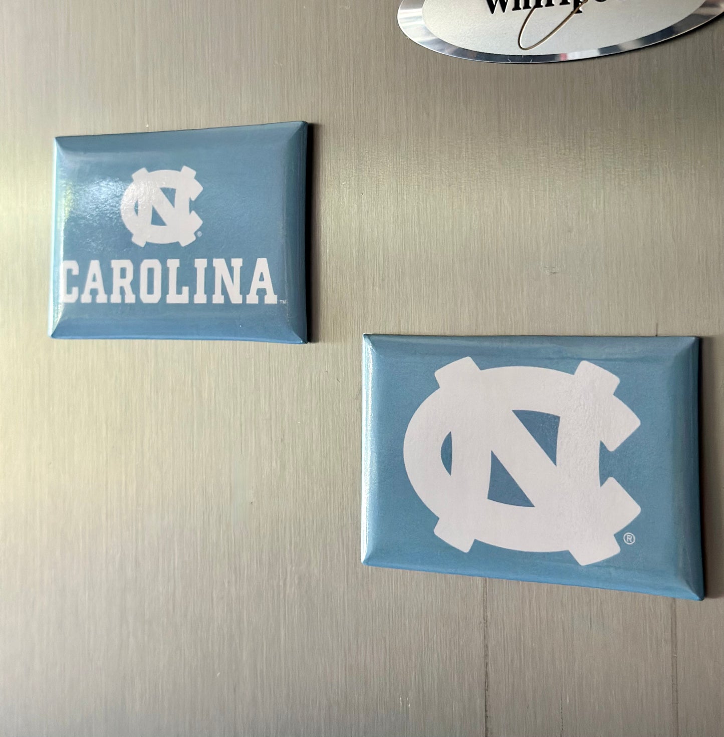 Carolina Tar Heels Rectangle Magnets - Set of 2