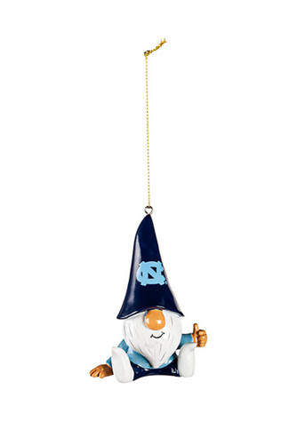 North Carolina Tar Heels Gnome Thumbs Up Ornament