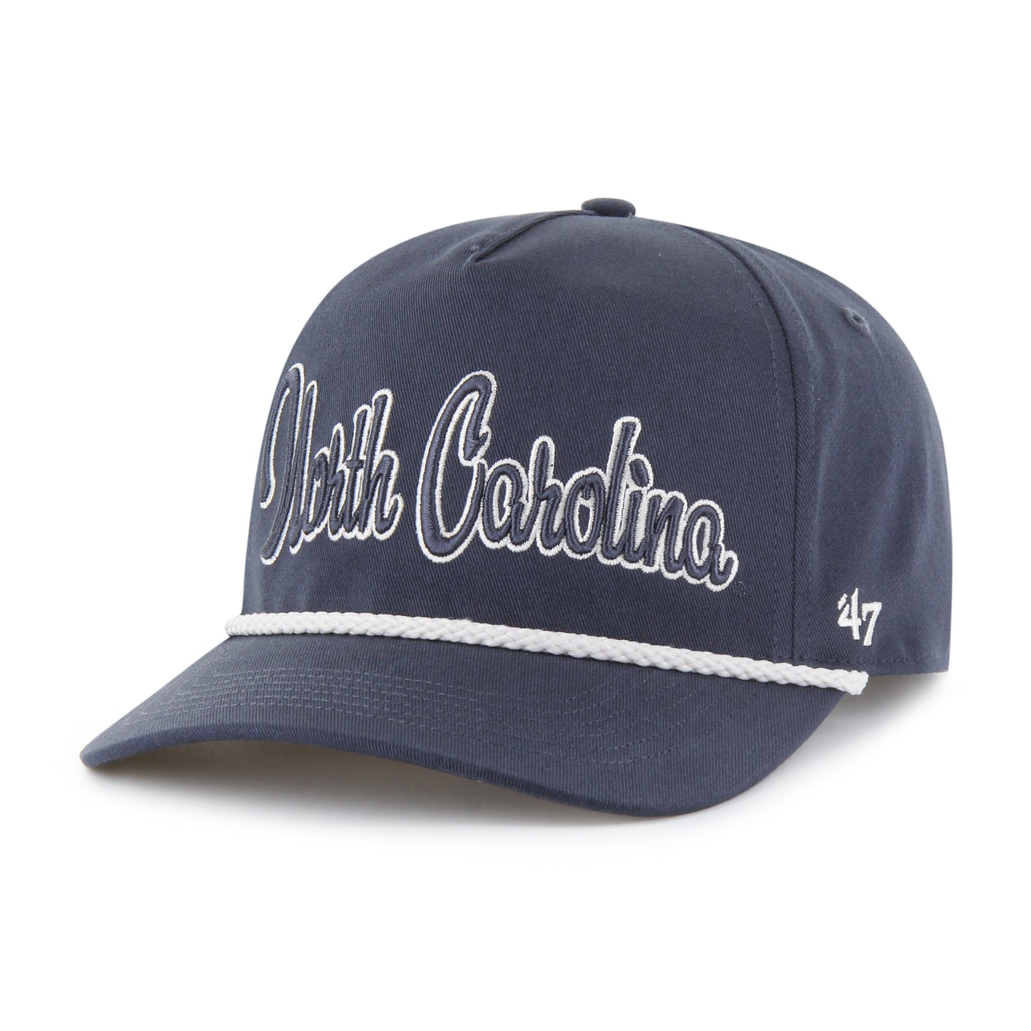 Carolina Tar Heels Navy Rope Hat by 47" Brand