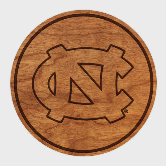 University of North Carolina Chapel Hill Interlocked NC Cherry Coaster