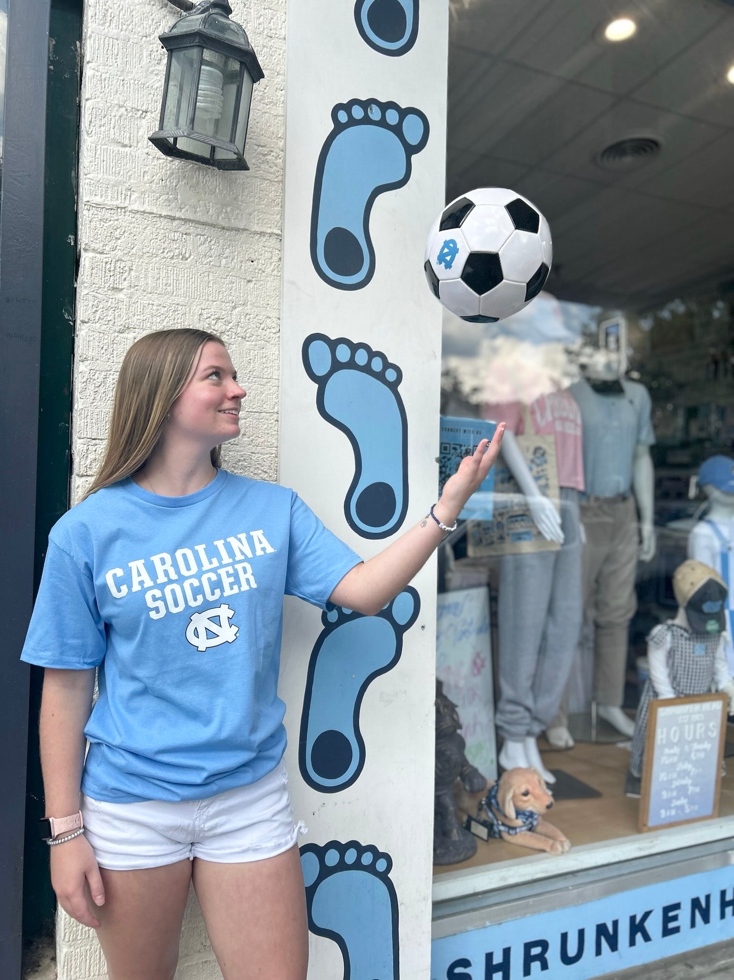 North Carolina Tar Heels Soccer Ball Synthetic Leather Full Size