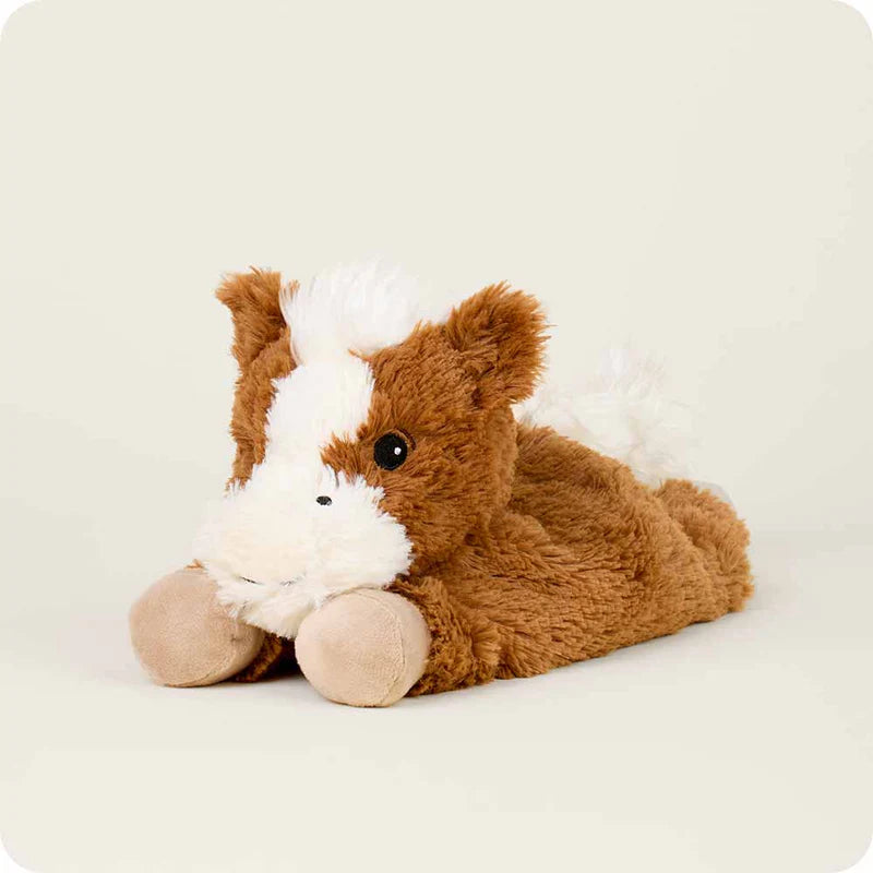Horse Warmies Stuffed Animal Large Lavendar Scented