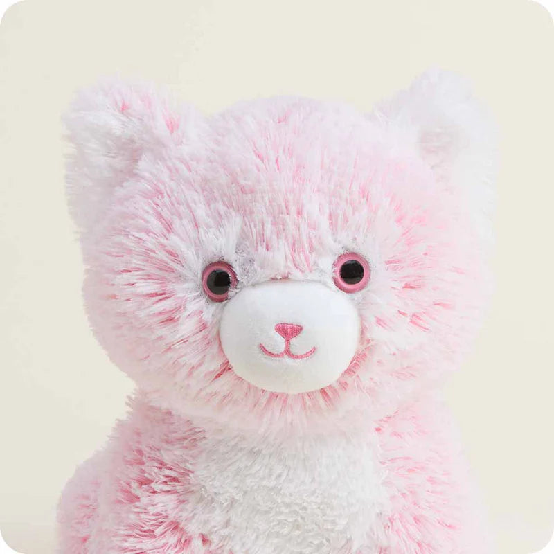 Pink Kitten Warmies Stuffed Animal Large Lavendar Scented