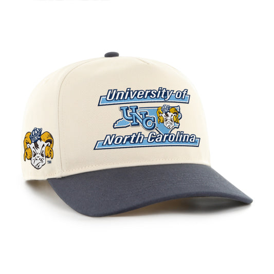 Retro Logos UNC Adjustable Embroidered Hat by 47 Brand