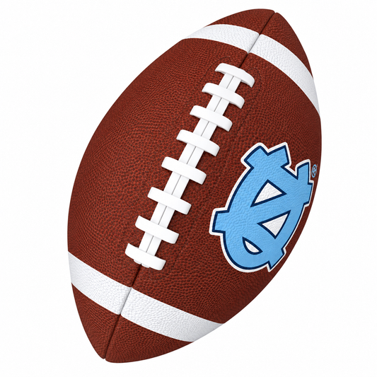 North Carolina Tar Heels Team Stripe Official Size Football