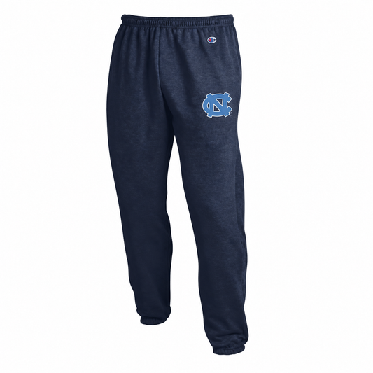 UNC Navy Dusty Blue Champion Sweatpants