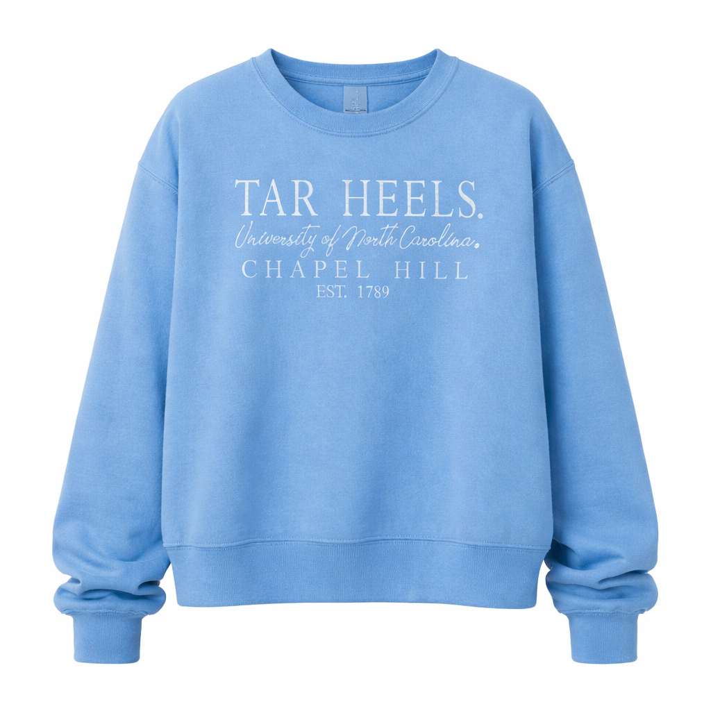 Carolina Tar Heels Women's Crewneck Sweatshirt