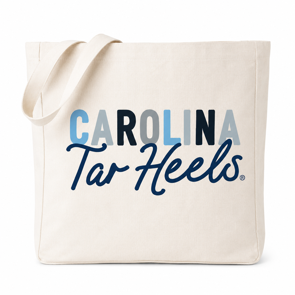 North Carolina Collegiate Tones Tote