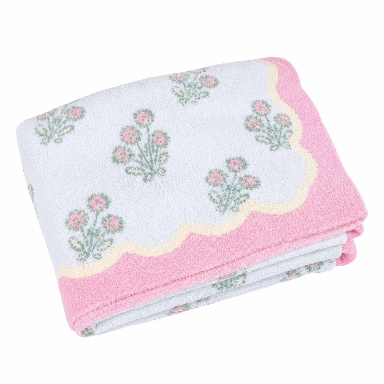 Cabana Floral Plush Throw Blanket