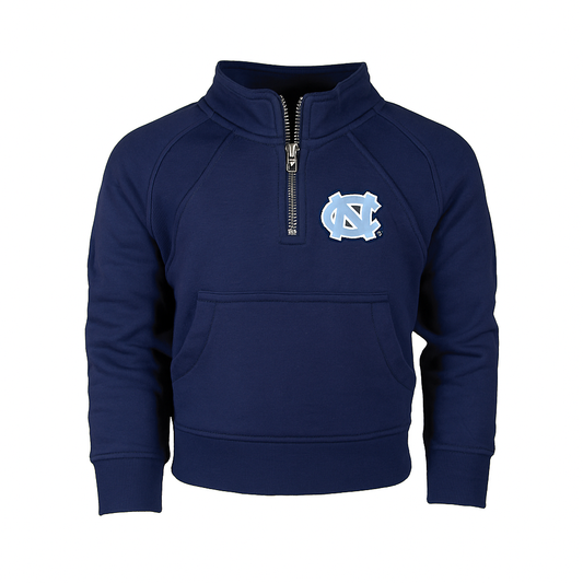 Carolina Tar Heels Kid's Half Zip Jacket